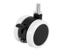 ZOAPDEBCE Ruote Sedia da Ufficio, Sostituzione Ruota Universale, Sedia Universale for Computer, puleggia, Barra Mobile, Sedia Girevole, Ruota silenziosa, Ruota Universale(M10 Screw Style)