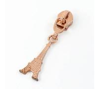 ZOAPDEBCE Tiro con cerniera in metallo ， 5/10 Pz Rosegold 5# Cursori for cerniere in Nylon Cerniere Nastro Borsa Borsa Zip Testa Tira Vestiti Cerniere Riparazione Accessori for cucire fai da te
