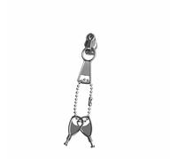 ZOAPDEBCE Tiro con cerniera in metallo , 5/12/30 Pz 5# Testa con cerniera in metallo in lega di zinco con cursore estrattore con serratura a chiave for bobina in nylon Borsa for indumenti cucito fai