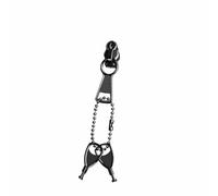 ZOAPDEBCE Tiro con Cerniera in Metallo , 5/12/30 Pz 5# Testa con Cerniera in Metallo in Lega di Zinco con cursore estrattore con Serratura a Chiave for Bobina in Nylon Borsa for Indumenti Cucito Fai
