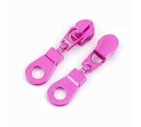 ZOAPDEBCE Tiro con Cerniera in Metallo ， 5 Pezzi cursori for Cerniere for Cerniere in Nylon 5# Nastro Borsa da Cucito Tasca con Cerniera Testa Giacca Kit di Riparazione Vestiti Accessori Fai da Te(Pi