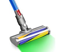 ZOBMIO Ugello per pavimento Dyson V7 V8 V10 V11 V15 di ricambio per aspirapolvere accessorio rullo morbido per Dyson elettrico a rullo da pavimento con luce a LED per pulire pavimenti duri