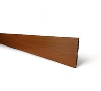 Zoccolatura per Cucina 15 h, Zoccolo, zoccolatura, Ottima per la Cucina, Resistente Colore Ciliegio Lunghezza 2 Metri
