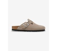 Birkenstock - Boston Rivet Suede - Narrow Beige - Zoccoli 38 Beige