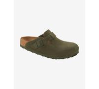 Sandali in pelle scamosciata Birkenstock Boston Vert 38 Stretto