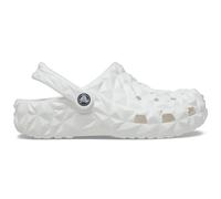 Zoccolo a maglia Crocs Classic Geometric Cloq, bianco, 37/38 EU