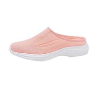 Zoccoli da donna, estivi, slip-on, in rete, traspiranti, ortopediche, Rosa3, 37 EU