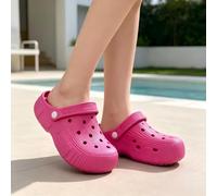 Zoccoli da giardino da donna, scarpe impermeabili slip-on, un comodo design casual da donna che è traspirante all'aperto per l'estate. Questo zoccolo in eva alla moda leggero alla moda è perfetto per