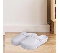 Zoccoli da infermiera slip on, pantofole sandali traspiranti piattaforma comode