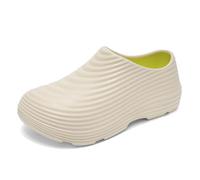 Zoccoli da uomo senza lacci, eleganti ciabatte da bagno, comode scarpe in gomma, leggere, da giardino, unisex, antiscivolo, estive, da cuoco, per il tempo libero, da giardino, vintage, alla moda
