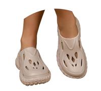 Zoccoli Donna Ortopedica Scarpa Comfort Chic Pantofola Spiaggia Sandali Clogs Estate Camminata Donna Confortevole Piattaforma Scarpe da Spiaggia Antiscivolo Traspirante Boemia Compensato A Buon