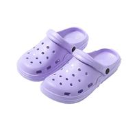 Zoccoli Donna Sabot Pantofole Giardino Estive Classiche Sandali Mare Antiscivolo Scarpe Spiaggia Comode Ragazza Ciabatte Casual Outdoor Lavoro Piscina Morbide Regalo Fashion Viola 40