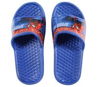 Zoccoli e pantofole da bagno per bambini - Paw Patrol & Spiderman - Sandali estivi e pantofole per bambini, taglie 22-32, Blu Sp, 26/27 EU