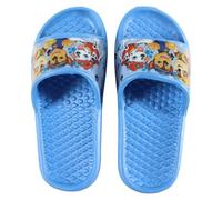 Zoccoli e pantofole da bagno per bambini - Paw Patrol & Spiderman - Sandali estivi e pantofole per bambini, taglie 22-32, Blu Paw, 26/27 EU