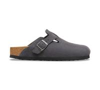 Zoccoli in pelle scamosciata BOSTON Grigio 43