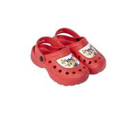 Zoccoli per Bambini della Paw Patrol - Colore Rosso - Taglia 24/25 - Realizzati al 100% in Eva - Zoccoli per Bambini - Stampa Paw Patrol - Prodotto Originale Progettato in Spagna, Rosso, 24/25 EU