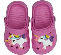 Zoccoli Sabot Zipp | Sabot da Piscina Bambino/a | Sandali da Spiaggia Bambino/a | Leggeri e Comodi | Ottima relazione qualità-Prezzo | Fucsia Taglia 20