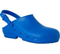REPOSA Safe - Zoccoli Sanitari Donna e Uomo in Gomma, Ciabatte Sanitarie Anatomiche con Laccetto Regolabile, Suola Antiscivolo e Puntale di Sicurezza in Acciaio, Scarpe Sanitarie Antishock Traspiranti