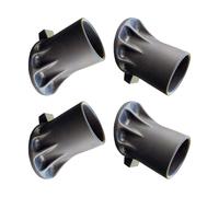 Zoccoli Sicurezza per Scale, Set Da 4 Protezioni Antiscivolo Per Scale, Protezione Rinforzata per Pavimenti Interni ed Esterni