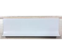 Zoccolino Battiscopa Alluboard in Vero Alluminio BIANCO RAL 9003 80x11mm