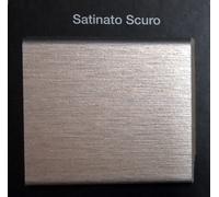 Zoccolino Battiscopa Allurivest-K mdf 96x16mm M2 vero alluminio in 8 colori