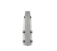 ZOCCOLINO BATTISCOPA PVC CAVO, FUNZIONE PASSACAVO PREZZO VENDITA AL METRO IN BARRE 2mt (RACCORDO GIUNZIONE 2PZ)