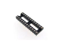 ZOCCOLO CONNETTORE DIP 24 PIN 2,54mm circuito integrato tulipano adattatore