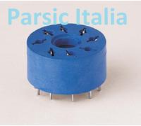 Zoccolo OCTAL per Valvole /RELE 2 SCAMBI ZOCCOLO CIRCOLARE 8PIN PCB ( = 4 PEZZI)