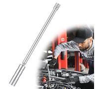 Zocipro Chiave per Candele Lungo da 16mm, Magnetica Chiavi Candelette 360 °, Parete Sottile 12 Punti 3/8" Presa per Candela Girevole, Strumenti per la Rimozione della Candela