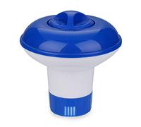 Zocipro Tavoletta Dispenser Chimico per Piscina, Cloro Galleggiante, Dosatore di Colore Blu e Bianco, Erogatore, Fungo