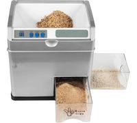 ZOCWJK Mulino da riso commerciale,Separatore automatico della crusca di riso,Macchina di fresatura del riso 500W,Precisione di macinazione del riso regolabile 30KG/H,per riso marrone chiaro,Riso