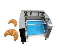 ZOCWJK Rotolatrice automatica per pasta per croissant, velocità e spessore regolabili per una perfetta forma del bastone, ideale per la standardizzazione della produzione di panifici,