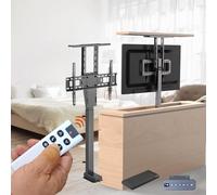 ZOCWJK Staffa di montaggio per TV regolabile, staffa di sollevamento motorizzata per TV da 32 a 70 pollici, viaggia meno di 40 secondi (un colore: 710-1610 mm 40-70 pollici TV