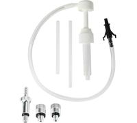 Zodazoqa Pompa per fluidi per bottiglie standard da un quarto, 8 cc per colpo di pompa, pompa di trasferimento fluidi per trasmissione, olio per ingranaggi, trasmissione e fluido differenziale (28 mm)