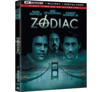 Zodiac (4K UHD Blu-ray) Mark Ruffalo Jake Gyllenhaal Robert Downey Jr Brian Cox