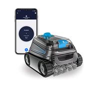 Zodiac CNX 30 iQ robot piscina 12x6m, pulisce fondo, pareti e linea d’acqua. Può essere comandato via app. Aspirazione ciclonica e mobilità integrata. Include cavo da 18m e filtrazione a due strati.