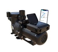 Zodiac E30 iQ 200, pompa di filtrazione a velocità variabile per piscine fino a 120 m3, ad alta efficienza energetica. Risparmia energia, è silenziosa (-15dB) e può essere controllata da un'App.