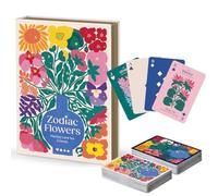 Zodiac Flowers Playing Card Set