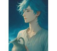 Zodiac Journal - Aquarius Flow: Structured notebook for moods, energy, and self-reflection