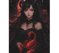 Zodiac Journal - Scorpio Edition: Guided Astrology Notebook for Daily Reflection, Moon Phases & Energy Tracking | 100 Pages with Beautiful Scorpio-Themed Cover