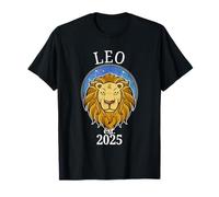 Zodiac Leo Nato nel 2025 Maglietta