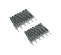 Zodiac R0633100 Kit 2 spazzole grigie Cyclonx RC 4400