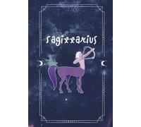 Zodiac Reflections: Personalized Hardcover Notebook for “Sagittarius”: Full-Color Design with Custom Dividers & Quotes | Beautiful Astrology ... Edge Pages, Ideal Gift for Star Lovers