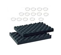 Zodiac set di 2 spazzole in schiuma + 14 clip per robot indaco w0887a