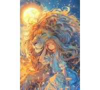 Zodiac Sign Leo Diary, Daily Reflection Notebook for Self-Growth, Manifestation & Inspiration: Spiritual Gift Journal for Zodiac, Anime, Art Lovers