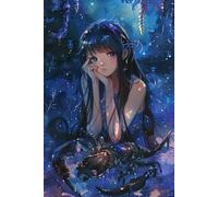 Zodiac Sign Scorpio Diary, Daily Reflection Notebook for Self-Growth, Manifestation & Inspiration: Spiritual Gift Journal for Zodiac, Anime, Art Lovers