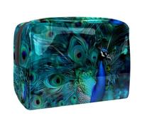 Zodiac Stars Spot Connection Pattern Travel Makeup Bag PVC Cosmetic Bag Borsa da toilette per donne e ragazze, Multicolore 8., 18.5x7.5x13cm/7.3x3x5.1in