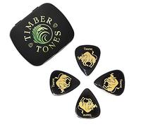 Zodiac-T4 Tones ZDT-TA Taurus a forma di plettro per chitarra, confezione da 4 pezzi