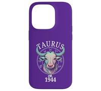 Zodiac Toro Toro Nato nel 1944 Custodia per iPhone 14 Pro