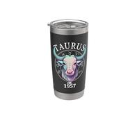 Zodiac Toro Toro Nato nel 1957 Bicchiere termico in acciaio inox doppia parete